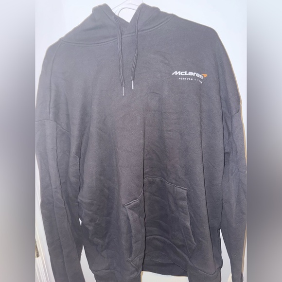 Men's Black McLaren Hoodie - Picture 1 of 3